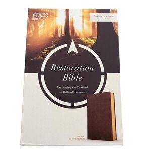 CSB Restoration Bible, Brown LeatherTouch : Embracing God's Word in Difficult...